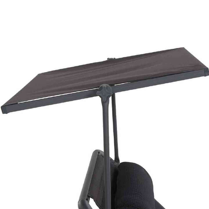 SIENA GARDEN Campingliege Premium anthrazit